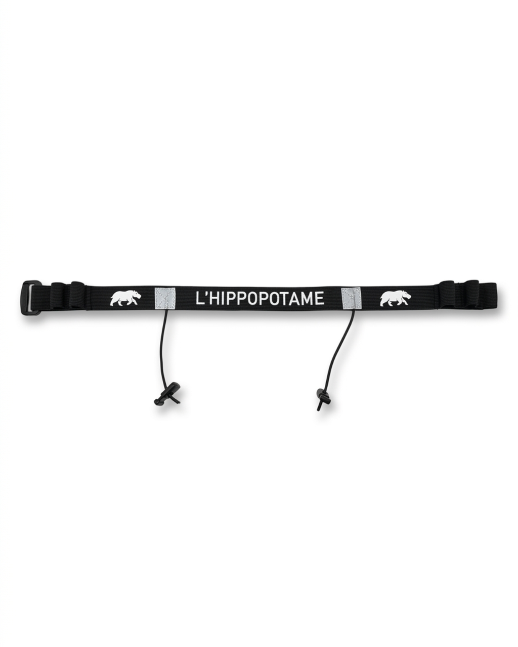 L`Hippopotame Ceinture de Nutrition de Course | Noire