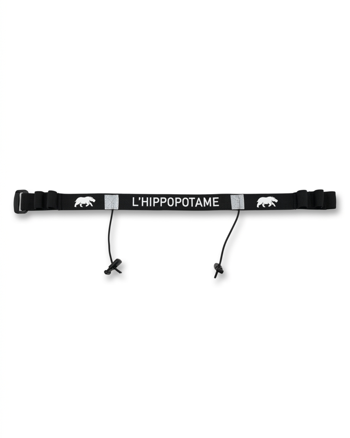 L`Hippopotame Ceinture de Nutrition de Course | Noire