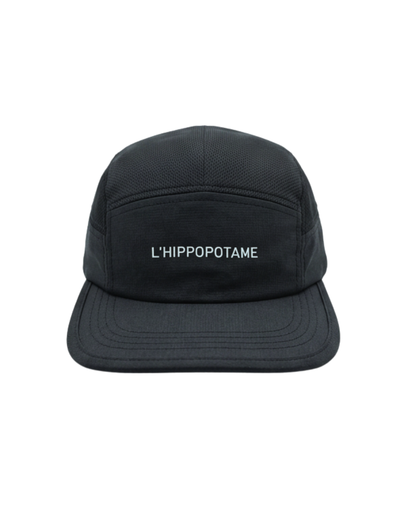 Casquette de course L’Hippopotame Classique | Noire
