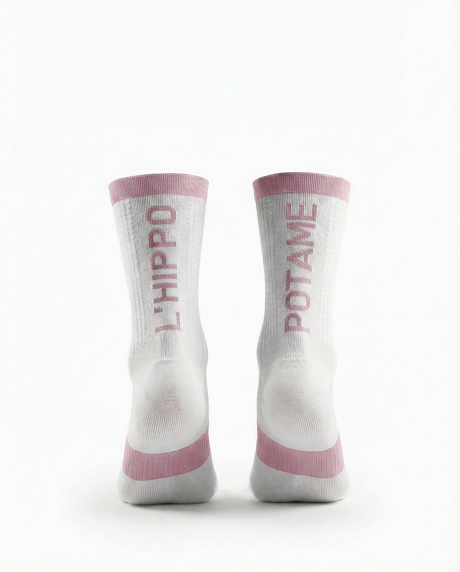 L'Hippopotame Apex-1 | Performance Socks - Pink