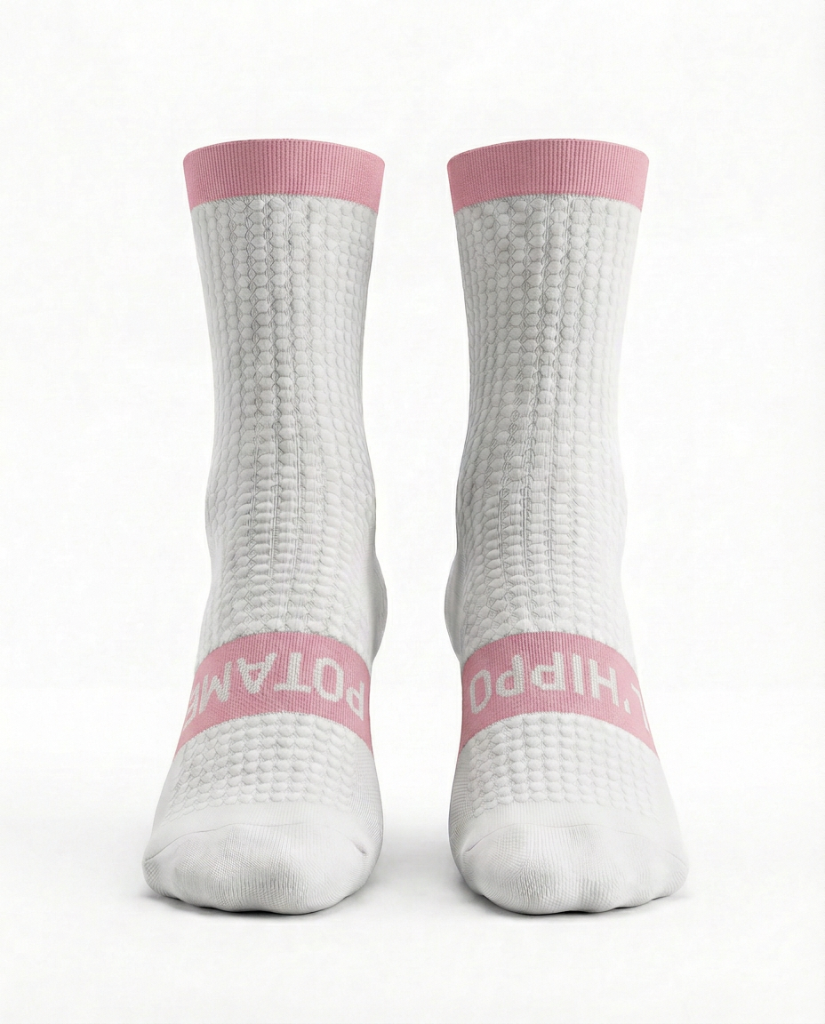 L'Hippopotame Apex-1 | Performance Socks - Pink