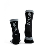 L'Hippopotame Apex-1 | Chaussettes performantes - Noires