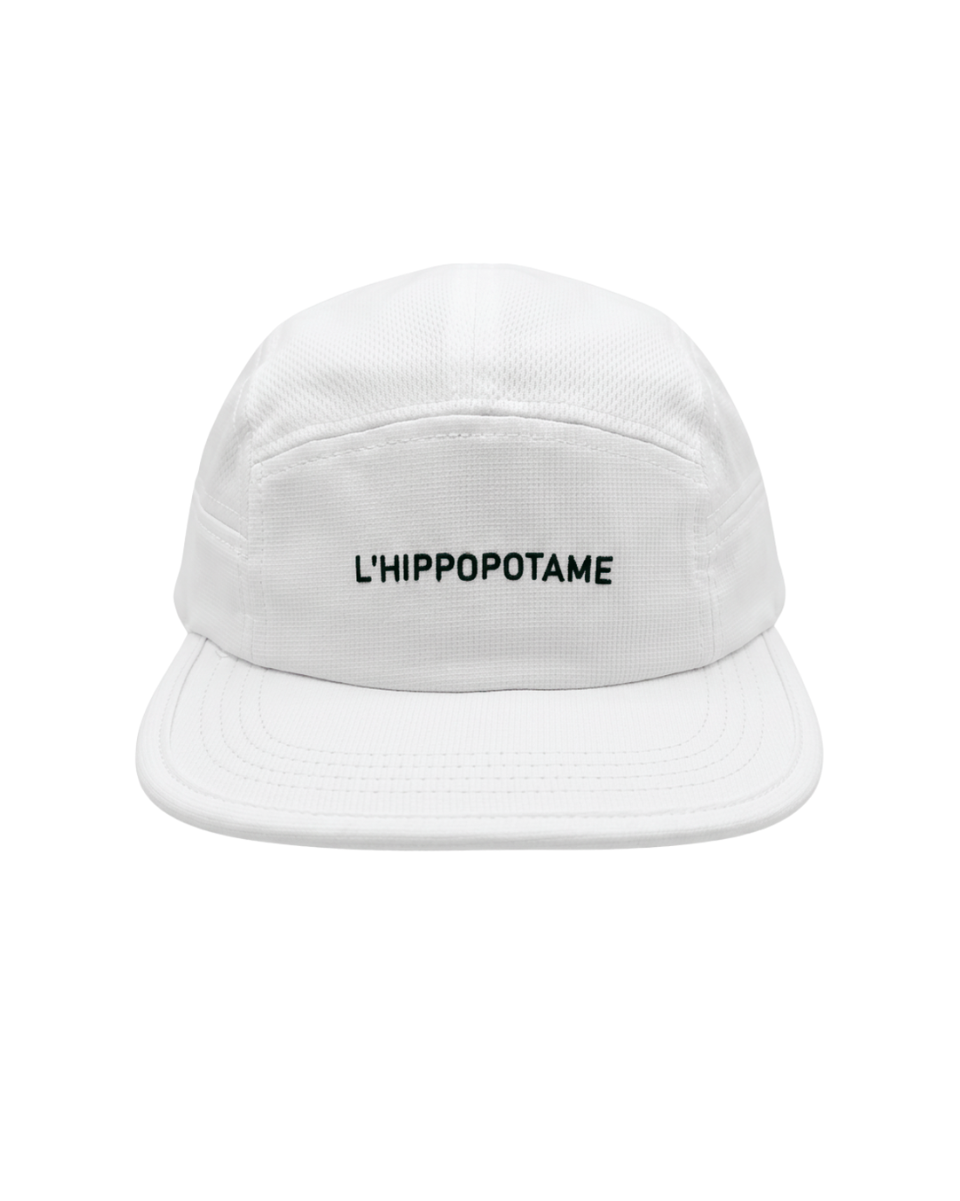 Casquette de course L’Hippopotame Classique | Blanche